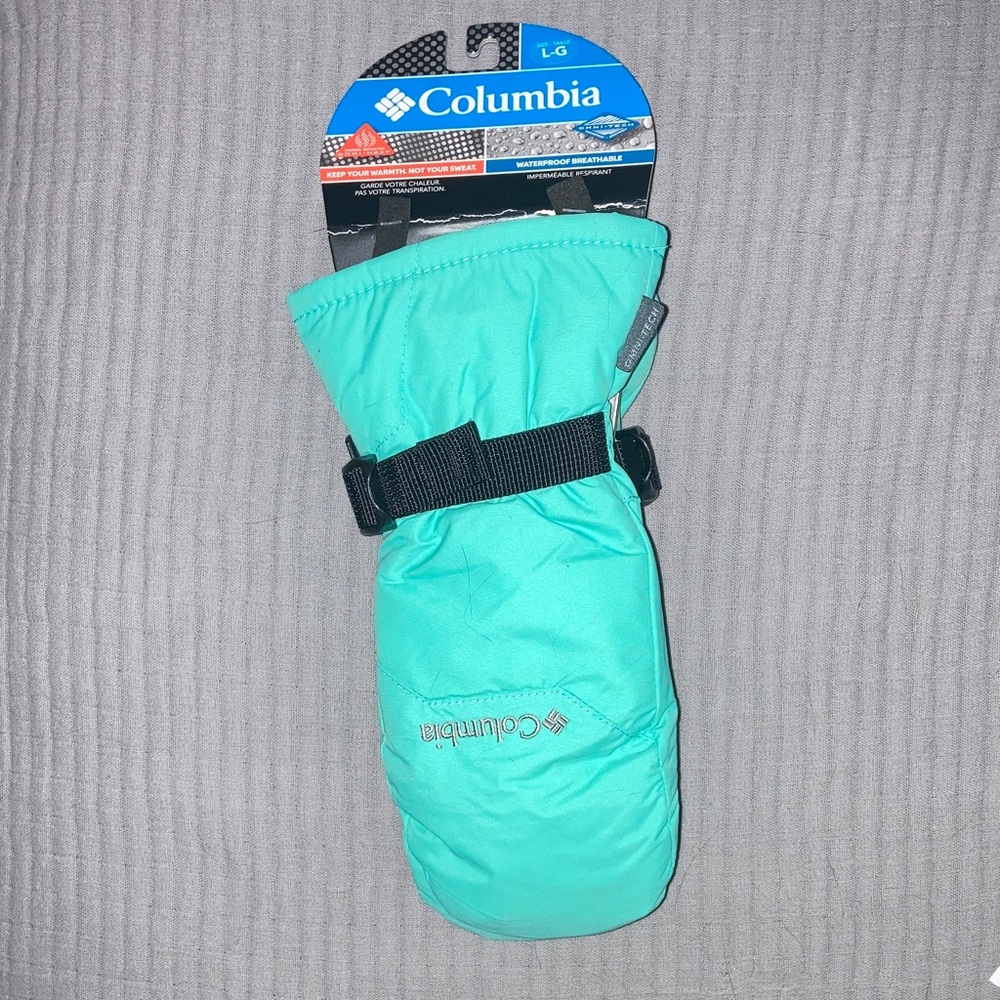 Columbia large youth Kids snow Mitt mittens Omni tech waterproof breezy heights